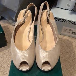 Paul Green gold heels